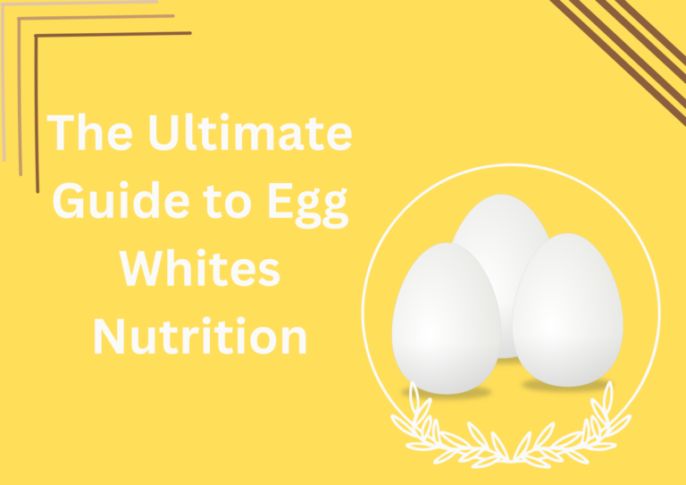The ultimate guide to egg white nutrition.